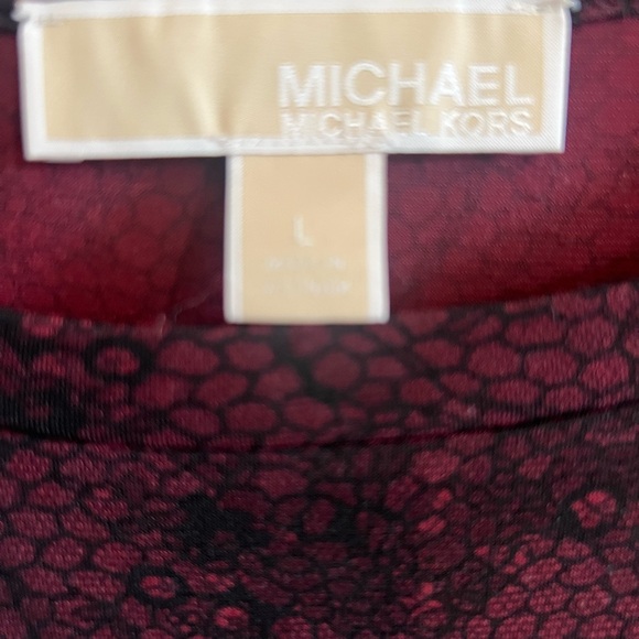 Michael Kors Shift Dress With Bell Cuffs Size Large - Picture 6 of 9